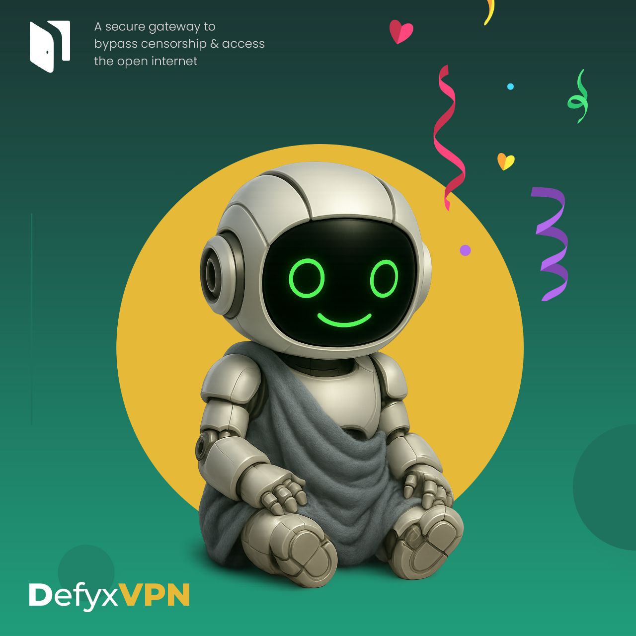 DefyxVPN App Interface